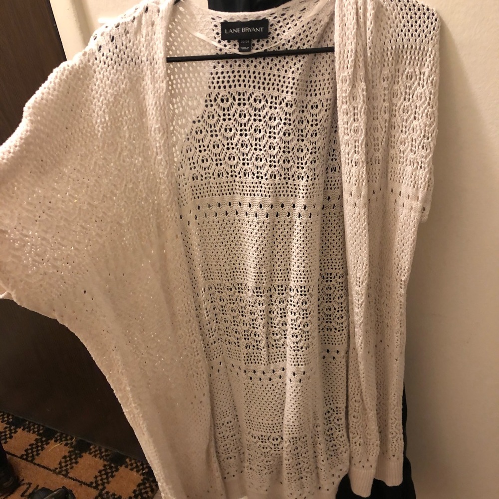 Short sleeve cardigan